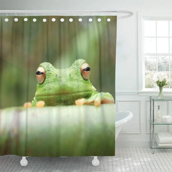 Frog decor for bathroom