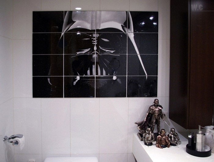 Star wars bathroom decor