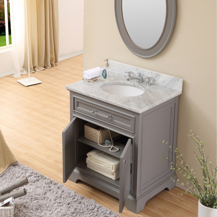 Floor decor bathroom vanity