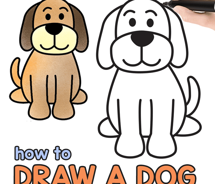 Dog easydrawingart