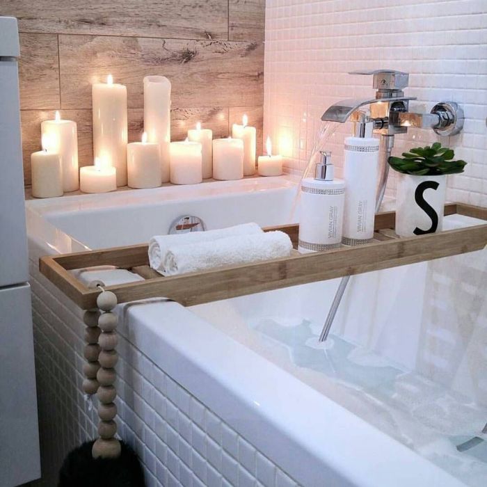 Bathroom spa wall decor