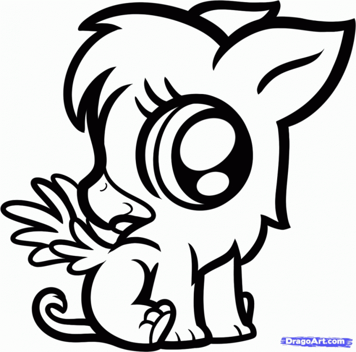 Cute animal coloring pages printable free