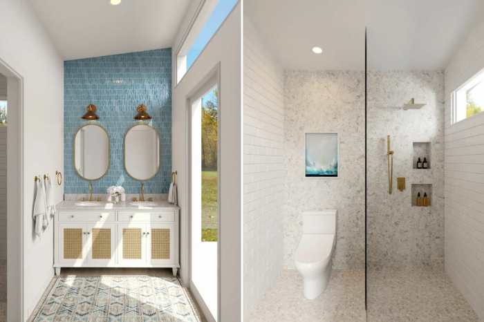 Pool bathroom decor ideas