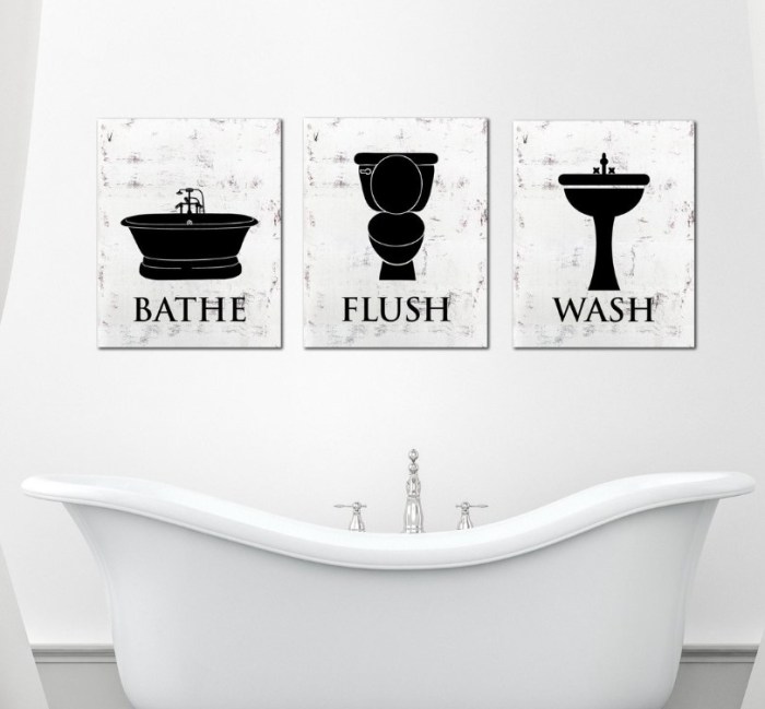 Diy bathroom wall decor ideas