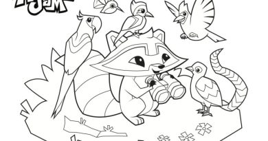 Coloring page animal jam pets