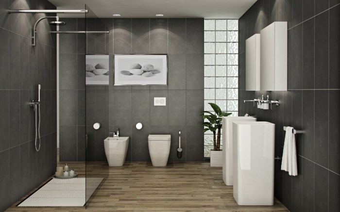 Gray bathroom decor ideas