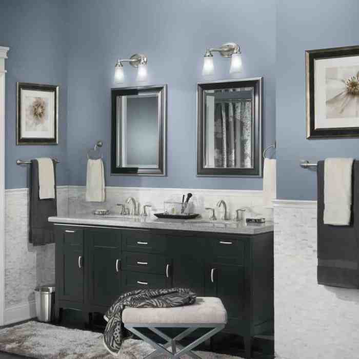 Blue bathroom decor ideas