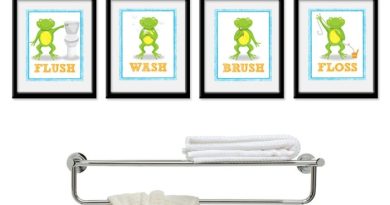 Frog decor for bathroom