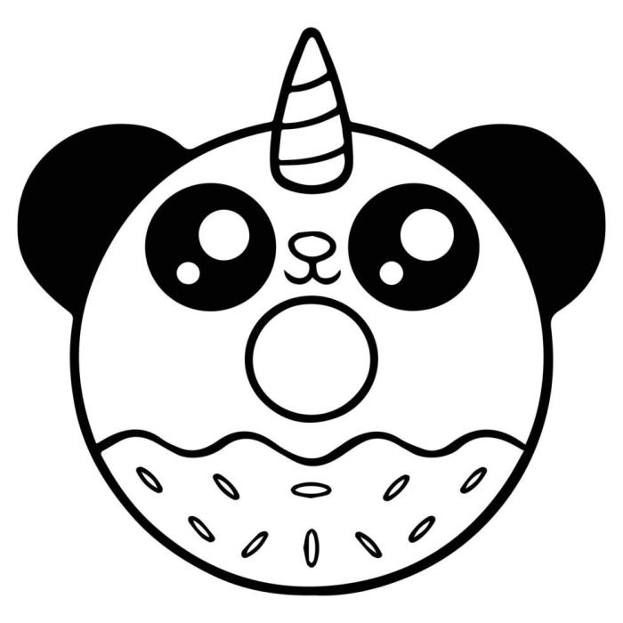 Cute animals like panda coloring pages