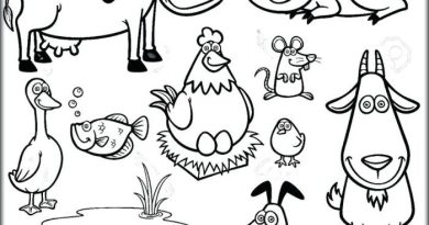 Farm animal coloring book pdf