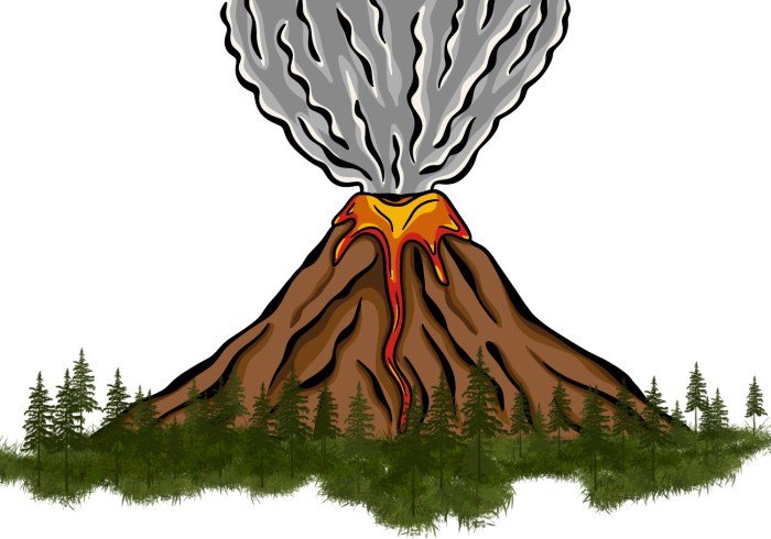 Earthquake flood volcano fire tornado drawing easy