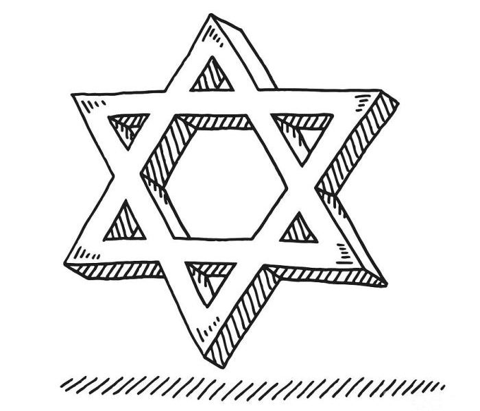 A easy drawing of jews